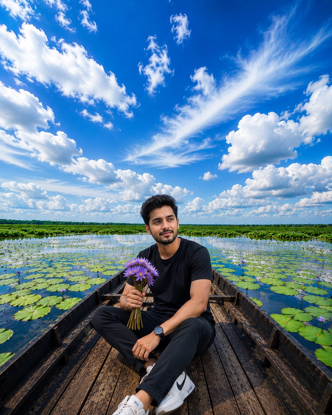 Realistic Natural Boat