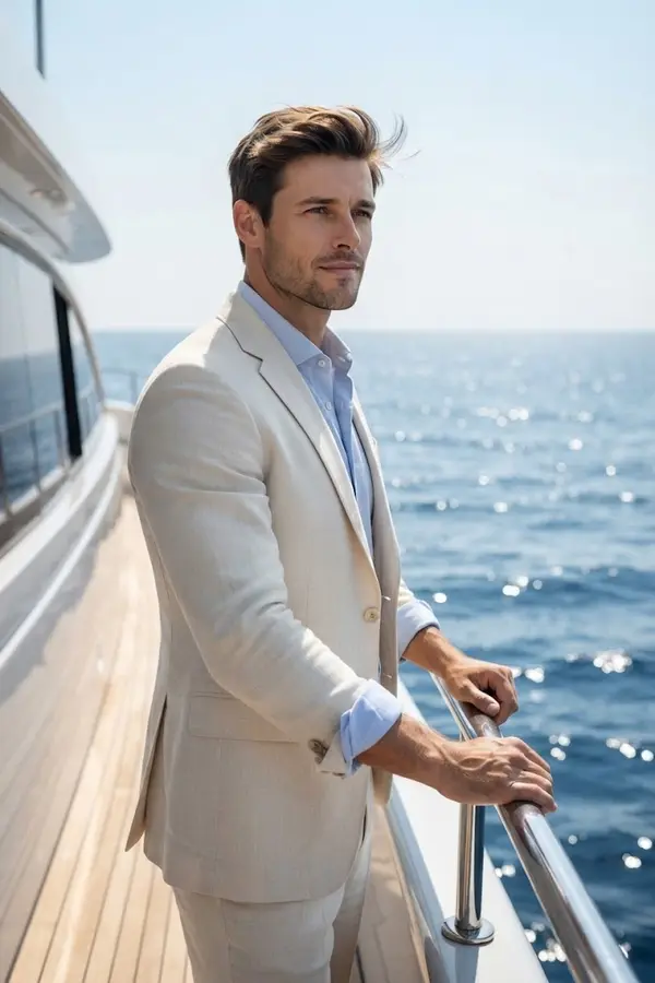 Big Boss on Luxury Yacht in Natural Light