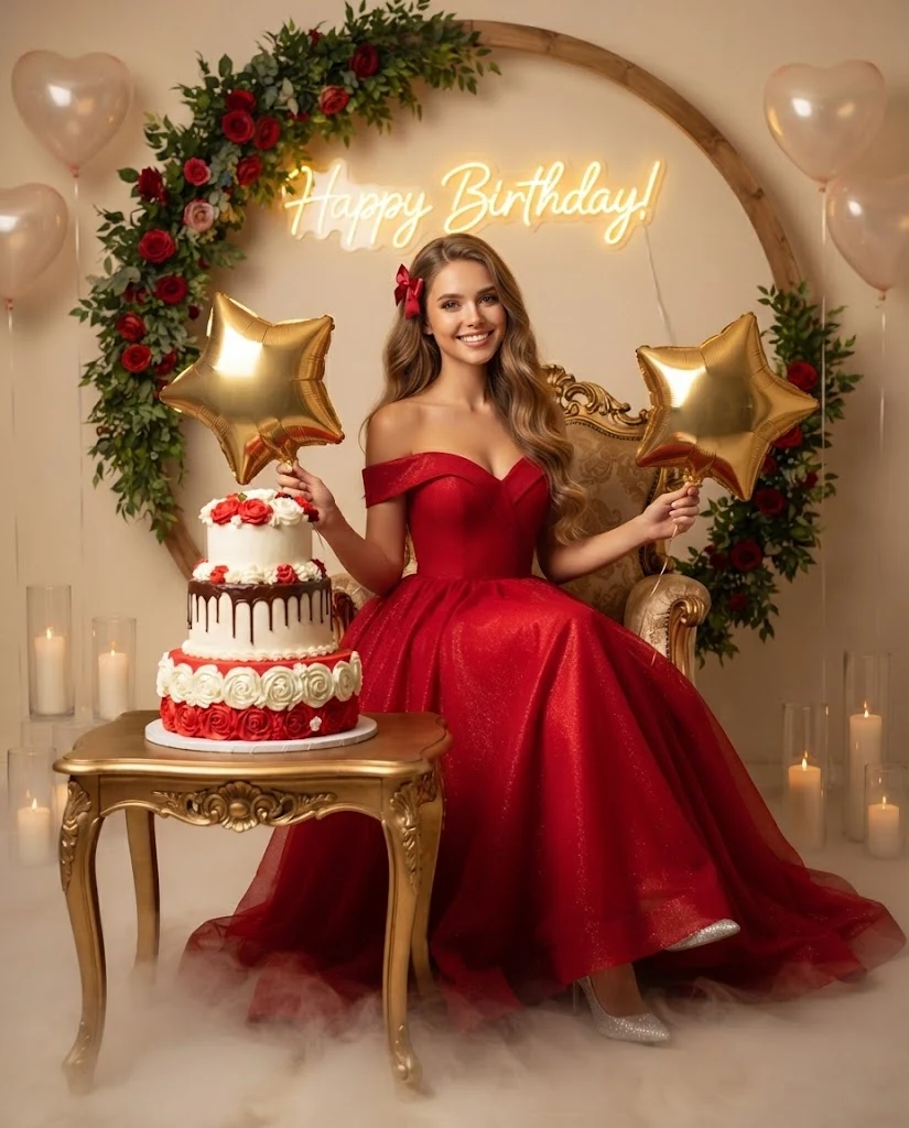 Ultra-realistic Birthday Portrait Studio Session image 1