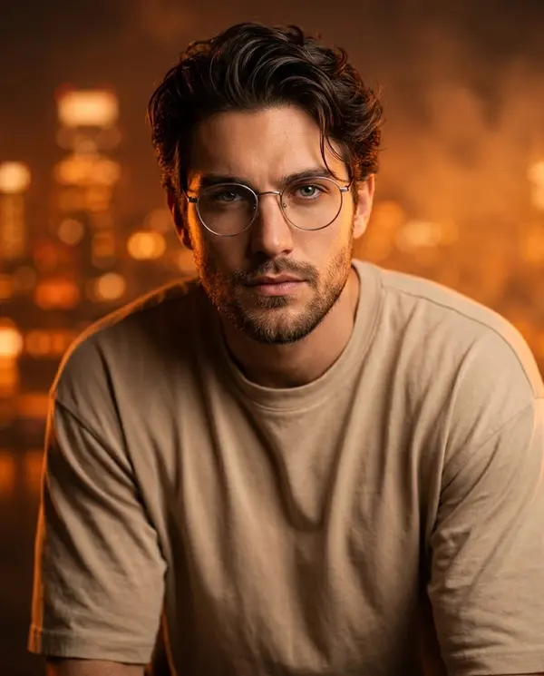 Young Man Premium Cinematic Portrait Studio