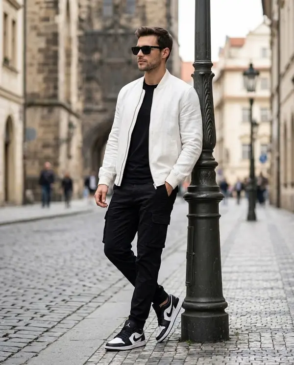 Street Fashion Full Body Portrait European City