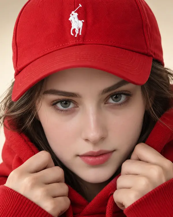 Ultra-realistic Fashion Beauty Close-up Portrait